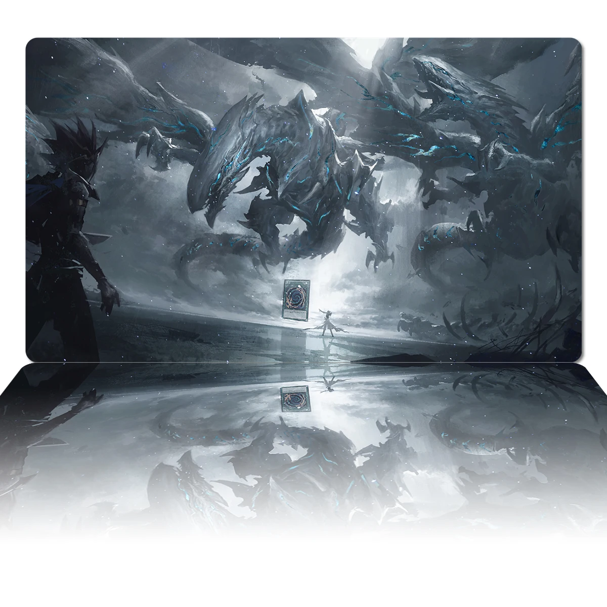 Door Mat Blank - Tapete de Juego YuGiOh Neo Blue-Eyes